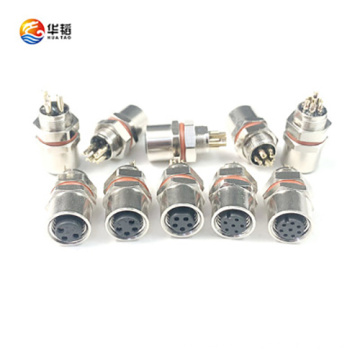 2~8P waterproof connector Round plug